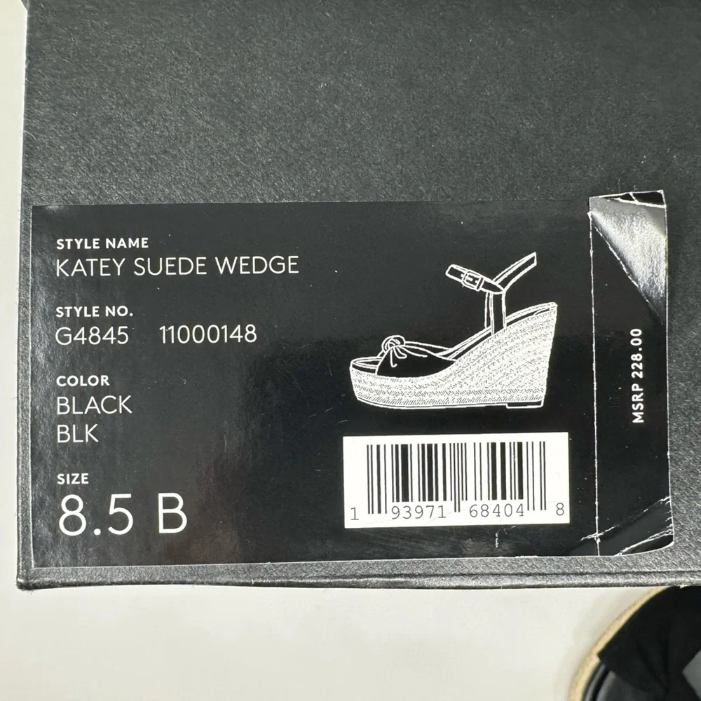 COACH Wedges Size 8.5 - Picture 8 of 8